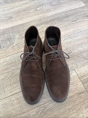 To Boot Men's Dark Brown Suede Chukka Boots